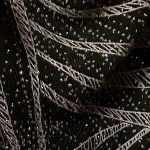 Alex Evenings Black and Silver Sparkle Tank Top